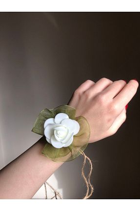 دستبند جواهر سبز زنانه DOĞA ART STORE - کد 668268713