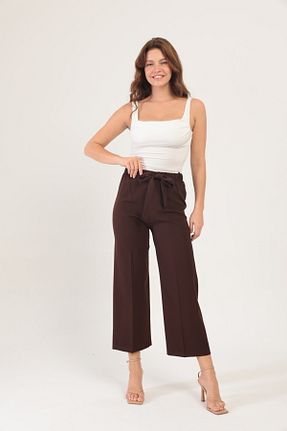 شلوار قهوه ای زنانه بافتنی Fi-Wear by Isac - کد 853022880