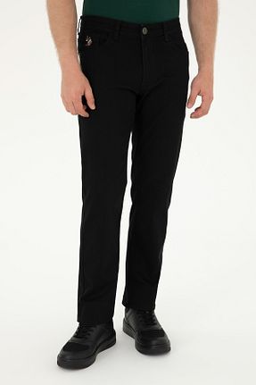 شلوار مشکی مردانه پنبه ای U.S. Polo Assn. - کد 853031264