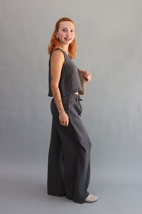 بلوز طوسی زنانه ساده ASC SUN - کد 853035953