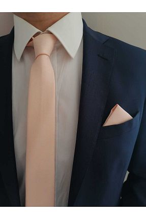 کراوات صورتی مردانه میکروفیبر Kravatistan - کد 853053842