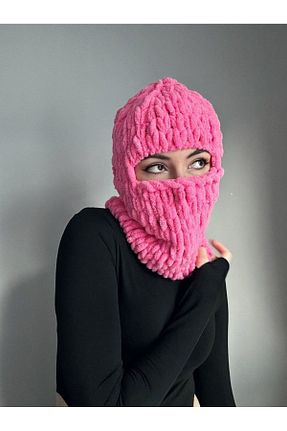 کلاه پشمی صورتی زنانه پشمی AidaAstrid - کد 853108849