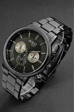 ساعت مچی مشکی مردانه 46-50 میلی متر G-Sport POLO - کد 786694471