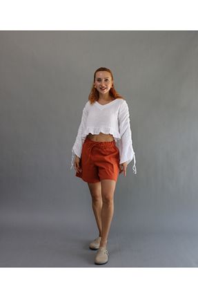 بلوز سفید زنانه ساده ASC SUN - کد 853197687
