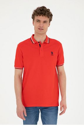 تیشرت قرمز مردانه رگولار U.S. Polo Assn. - کد 853207916