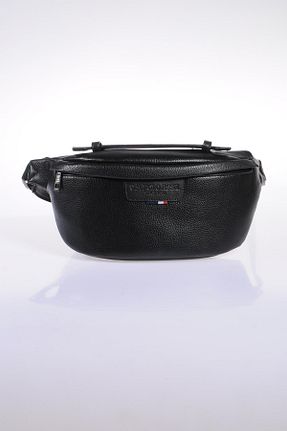 کیف کمری مشکی مردانه چرم مصنوعی U.S. Polo Assn. - کد 6918174