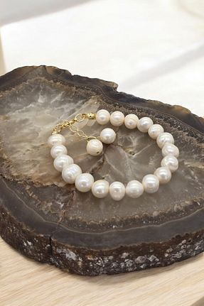 دستبند مروارید سفید NBS Beautiful Naturel Stones - کد 852947353