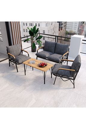 ست باغچه طوسی فلزی DORUK HOME - کد 834039838