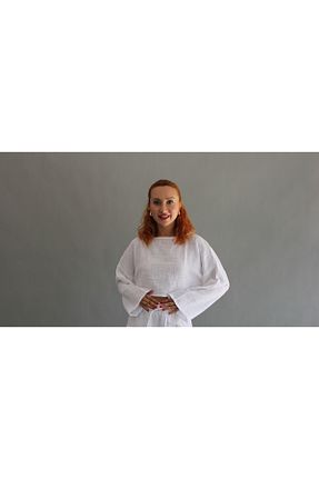 سوئیشرت سفید زنانه ساده ASC SUN - کد 853005166