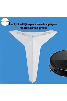 پایه مبل سفید Badem10 - کد 712215397