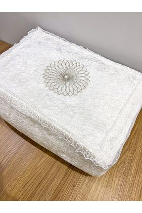 خورجین بژ مخمل AYHANHOME - کد 473432769