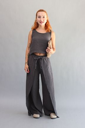 بلوز طوسی زنانه ساده ASC SUN - کد 853035953