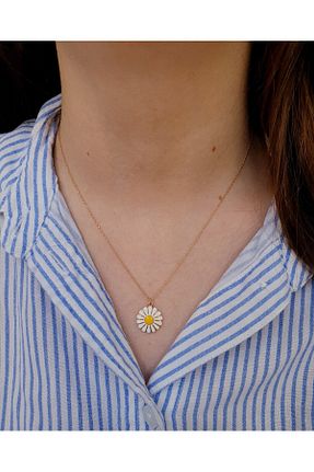 گردنبند نقره صورتی زنانه 925 عیار MAGRİB - کد 853199481