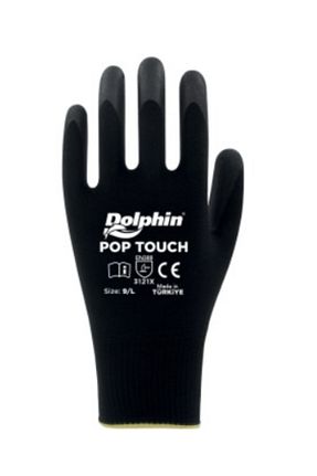 دستکش کار مشکی Dolphin - کد 853459773