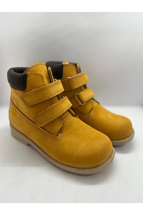 بوت / نیم بوت زرد بچه گانه نبوک ortopedia - کد 853365432