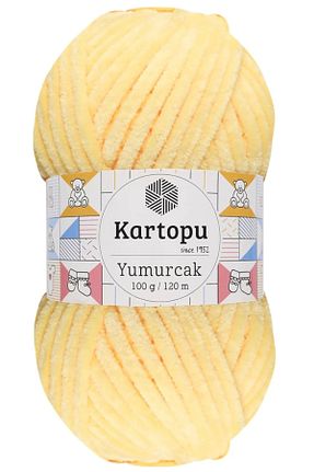 نخ بافندگی زرد Kartopu - کد 853367299