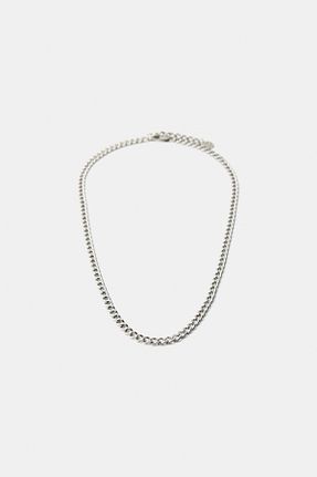 گردنبند جواهر مردانه استیل ضد زنگ Bershka - کد 853552488