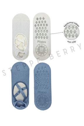 جوراب یوگا سفید STEPPE BERRY - کد 843246419