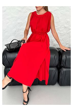 لباس قرمز زنانه بافتنی Elif Özbey Butik - کد 839039089