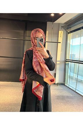 شال قرمز زنانه BHRİLTAS - کد 849126598
