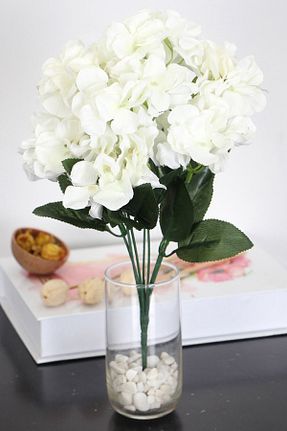 گل خشک و مصنوعی سفید Yapay Çiçek Deposu - کد 744578290