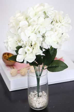 گل خشک و مصنوعی سفید Yapay Çiçek Deposu - کد 744578290