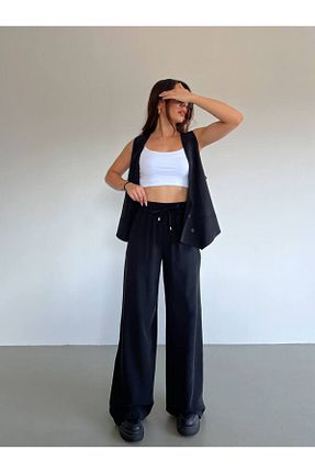 ست بالاتنه و پائین تنه طوسی زنانه بافتنی Borceelle - کد 853535549