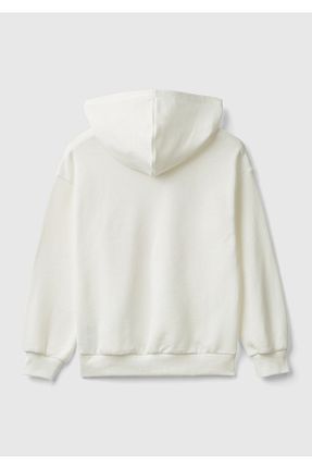 سوئیشرت سفید بچه گانه چاپی United Colors of Benetton - کد 853618349