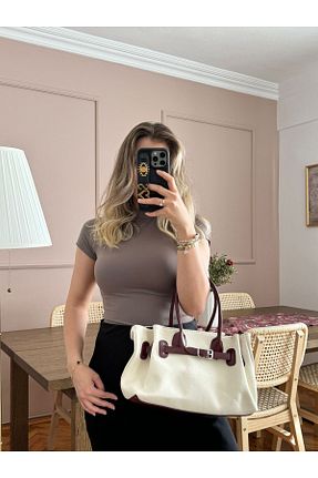 کیف دوشی زرشکی زنانه fao polo - کد 836638812