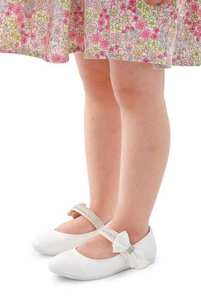 بابت سفید بچه گانه چرم مصنوعی Kiko Kids - کد 756055138