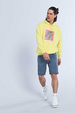 سوئیشرت زرد مردانه چاپی Ecko Unltd - کد 88528061