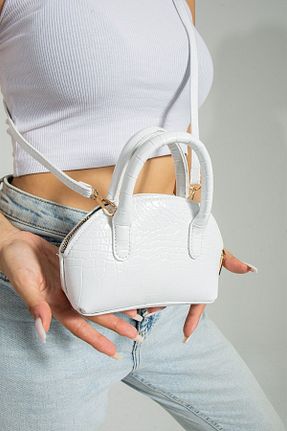کیف دوشی سفید زنانه چرم مصنوعی Valu Accessorize - کد 749504080