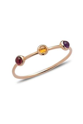 انگشتر طلا صورتی زنانه 14 عیار Piano Jewellery - کد 106276369