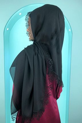 شال مشکی زنانه شیفون Genel Markalar - کد 130318427