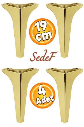 پایه مبل طلائی Badem10 - کد 751506292