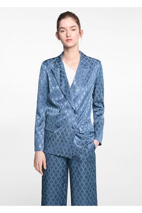 کت آبی زنانه Blazer MANGO Teen - کد 819576485