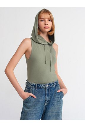بلوز سبز زنانه ساده Dilvin - کد 781786292