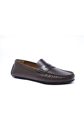 کفش لوفر قهوه ای مردانه چرم خالص Cormorant Shoes - کد 853431295