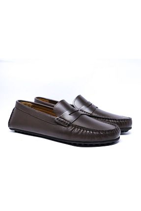 کفش لوفر قهوه ای مردانه چرم خالص Cormorant Shoes - کد 853431295