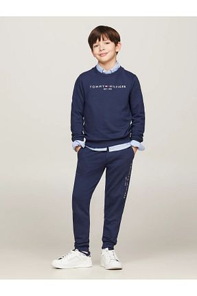 شلوار کرمگن سرمه ای زنانه رگولار Tommy Hilfiger - کد 853347522