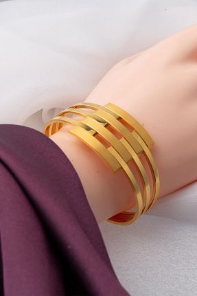 النگو طلائی زنانه 22 عیار MEN GOLD - کد 292470683