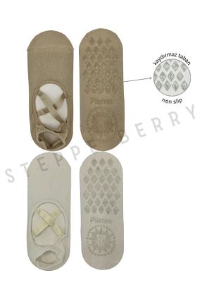 جوراب یوگا قهوه ای STEPPE BERRY - کد 843245161