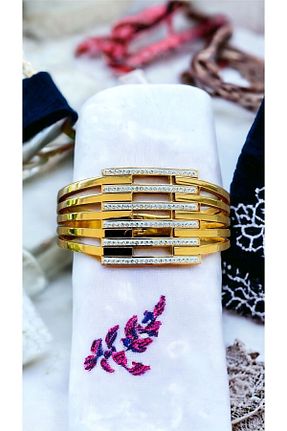 النگو طلائی زنانه 18 عیار Asya Jewellery - کد 461998823