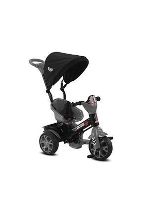 کالسکه 3 چرخ کودک طوسی Tek Yönlü Babyhope - کد 645677908