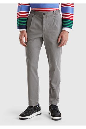 شلوار طوسی مردانه پارچه United Colors of Benetton - کد 853480778