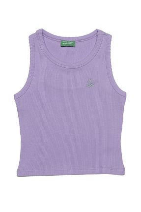 تیشرت بنفش بچه گانه رگولار United Colors of Benetton - کد 689229214
