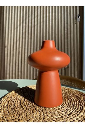 گلدان نارنجی سرامیک AstreHome - کد 800006636