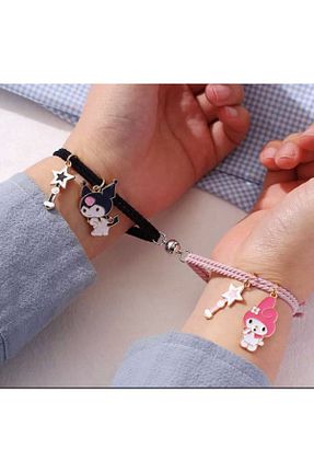 دستبند جواهر رنگی زنانه اکریلیک synshop - کد 743597495