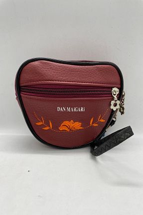 کیف دستی زرشکی زنانه ابعاد کوچک MENİSE - کد 79604892