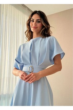 لباس آبی زنانه بافتنی Modisma - کد 846821370